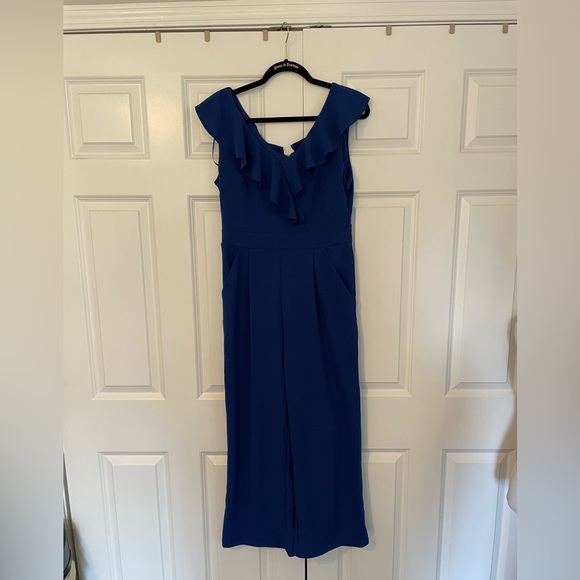 NWT Tahari ruffle sleeve jumpsuit - Picture 1 of 12